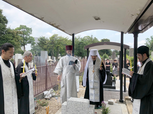 8月10日 セルギイ府主教パニヒダ